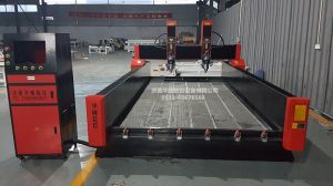 鹤岗萝北县HW-1825双头重型浮雕石材雕刻机